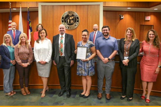 Union County Finance Department Honored with GFOA Award for Excellence in Financial Reporting