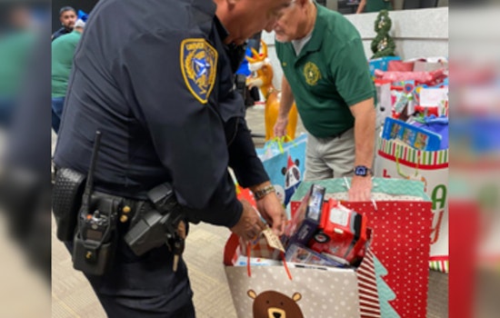 Universal City Embraces Holiday Spirit with Blue Santa Program for Underserved Children