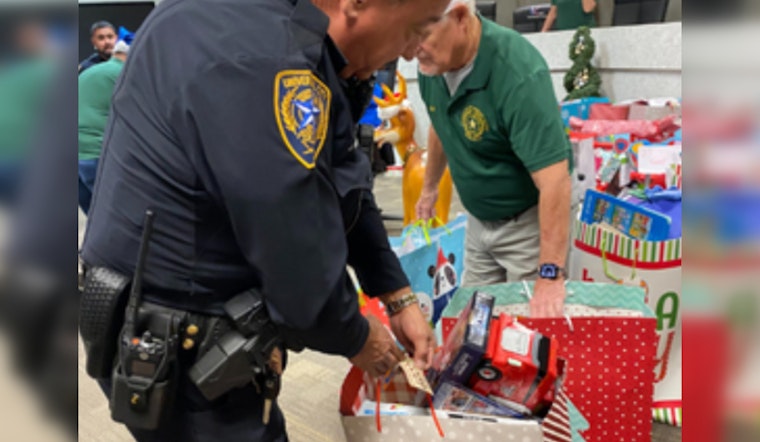 Universal City Embraces Holiday Spirit with Blue Santa Program for Underserved Children