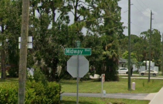 Upcoming Lane Closure on Midway Boulevard in Charlotte County for Asphalt Repairs on Oct. 7