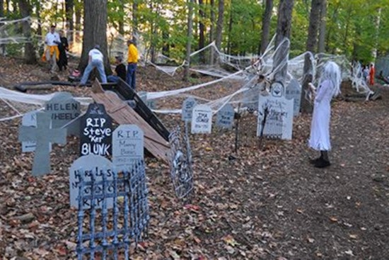 Upper Arlington's Smith Nature Park Transforms into Haunted Forest for Annual Golden Bear Scare Event