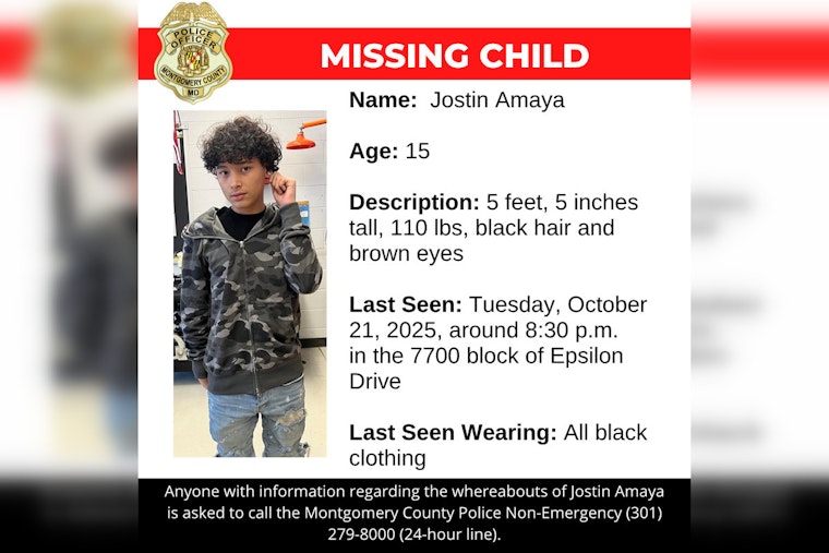 Urgent Search Underway for Missing Teen Jostin Amaya in Montgomery County