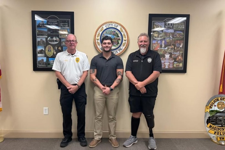 US Marine Veteran Bryce Johnson Joins Madisonville Police, Continuing Family Legacy of Public Service