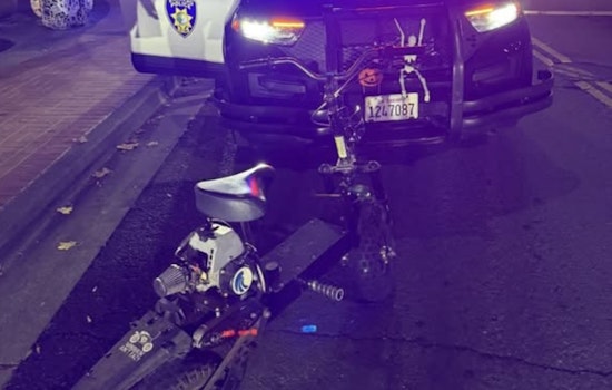 Vallejo Police Arrest Mini Motorbike Rider After Pursuit, Firearm Violation Uncovered