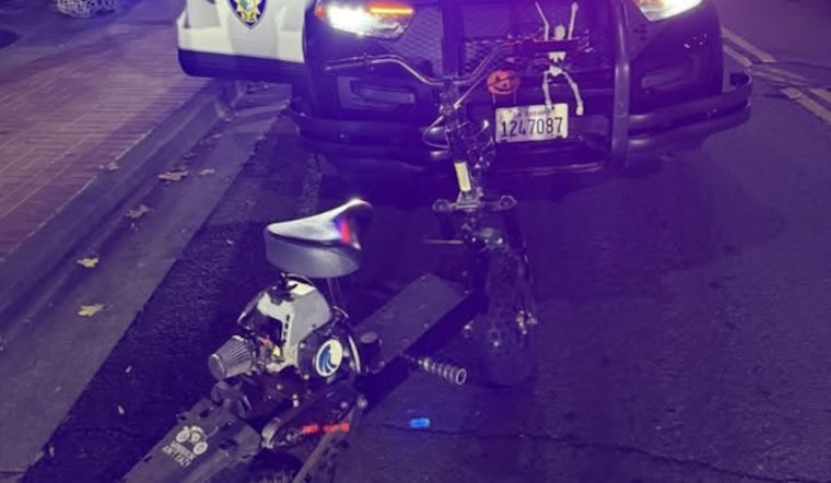 Vallejo Police Arrest Mini Motorbike Rider After Pursuit, Firearm Violation Uncovered