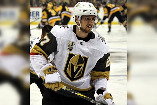 Vegas Golden Knights' Shea Theodore Boosts Breast Cancer Fight with $50,000 in Donations Through "Kay's Power Play" Foundation