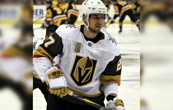Vegas Golden Knights' Shea Theodore Boosts Breast Cancer Fight with $50,000 in Donations Through "Kay's Power Play" Foundation