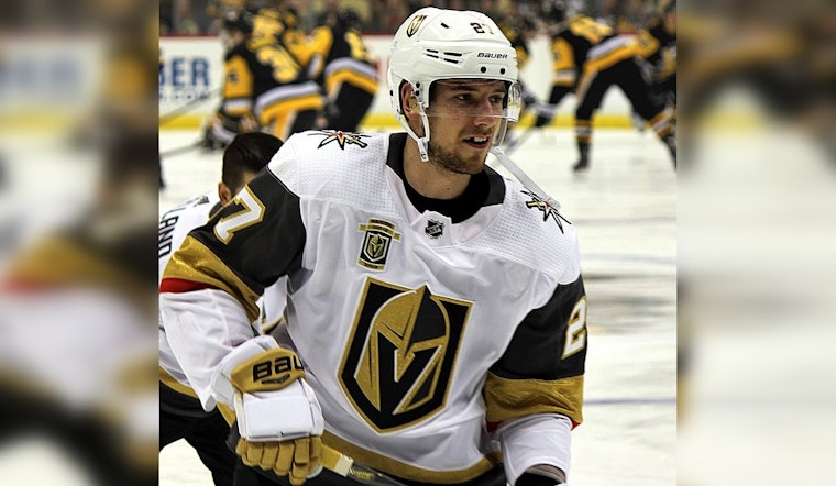 Vegas Golden Knights' Shea Theodore Boosts Breast Cancer Fight with $50,000 in Donations Through "Kay's Power Play" Foundation