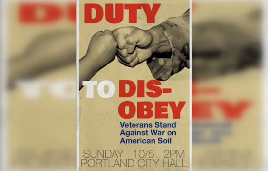Veterans and Portland Community to Rally Against 'War on American Soil' at City Hall