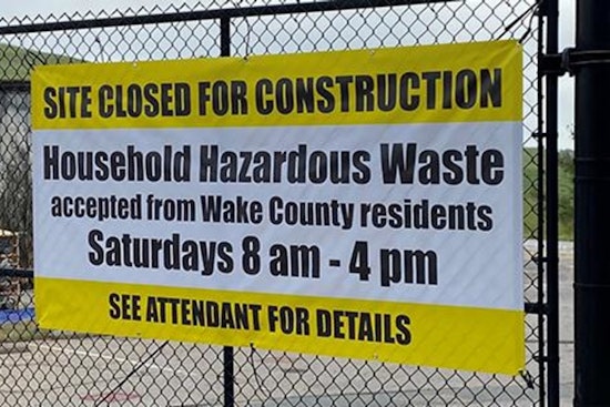 Wake County Announces Plans to Replace North Wake Hazardous Waste Facility by 2026 Following Fire