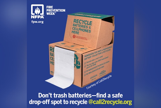 Wake County Champions Safe Lithium-Ion Battery Use During Fire Prevention Week