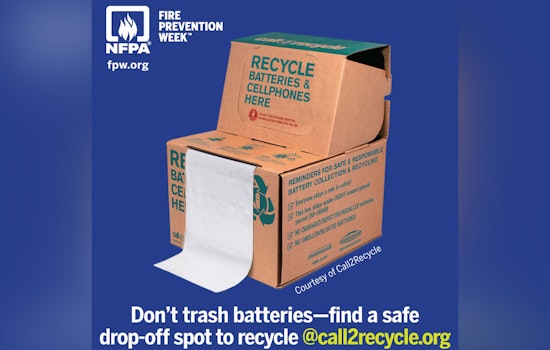 Wake County Champions Safe Lithium-Ion Battery Use During Fire Prevention Week