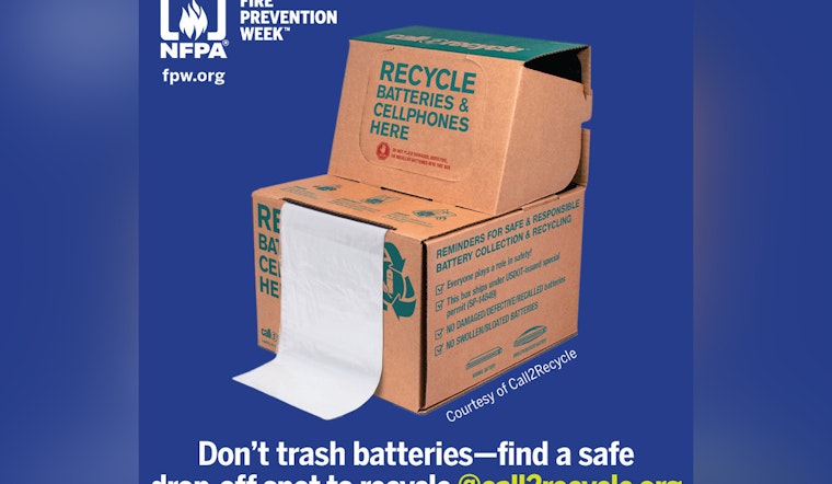 Wake County Champions Safe Lithium-Ion Battery Use During Fire Prevention Week