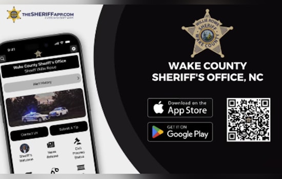 Wake County Sheriff's Office Launches Mobile App to Enhance Public Safety and Communication