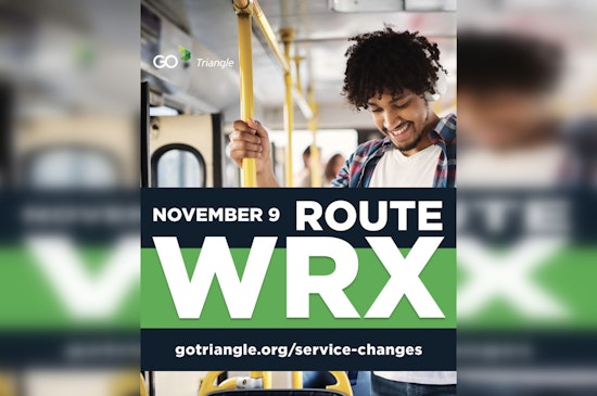 Wake Forest Commuters to Enjoy Enhanced Transit with GoTriangle's WRX Route Adjustments Starting November