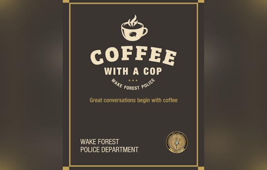 Wake Forest Police and Community to Connect Over Coffee at Local Dunkin Donuts on Oct. 7