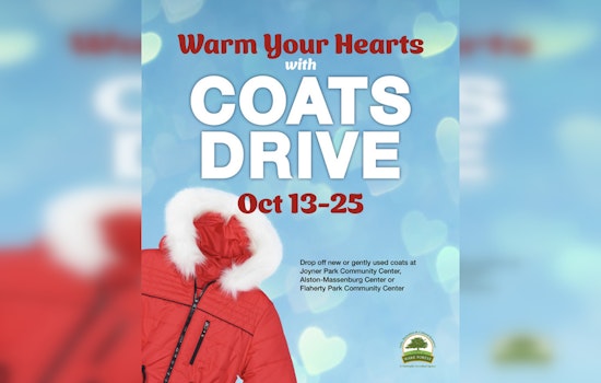 Wake Forest "Warm Your Hearts with Coats Drive" Seeks Donations Through Oct 25, Youth Jackets in High Demand