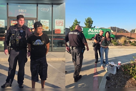 Wanted Pair Apprehended at Harris County Intersection Following Disturbance