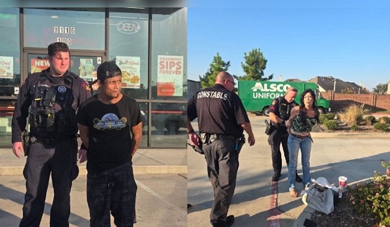 Wanted Pair Apprehended at Harris County Intersection Following Disturbance