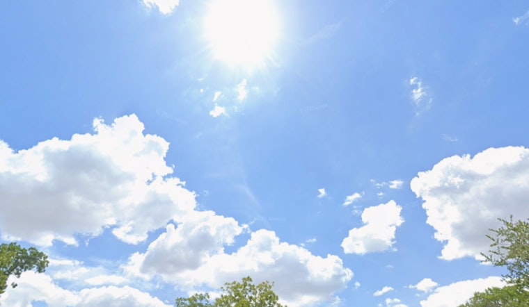 Warm and Sunny Skies Dominate San Antonio's Weather Outlook With Slight Chance of Midweek Showers