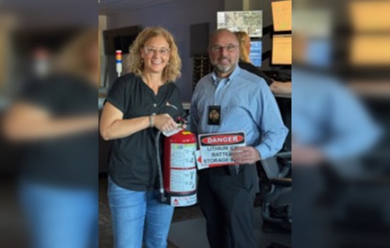 Washington County Sheriff's Office Dispatch Center Receives Advanced Fire Extinguisher from Fire Suppression Solutions