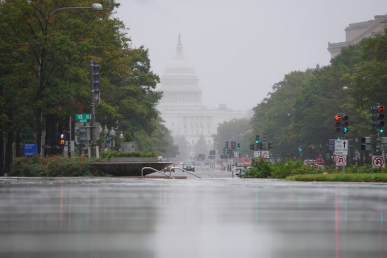 Washington D.C. Braces for Severe Weather, NWS Issues Flood Warnings and Anticipates Gusty Showers
