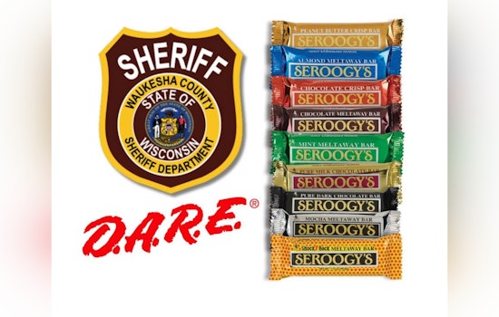 Waukesha County Sheriff Hosts Drug Take Back Day in Sussex with Seroogy’s Candy Fundraiser for D.A.R.E.