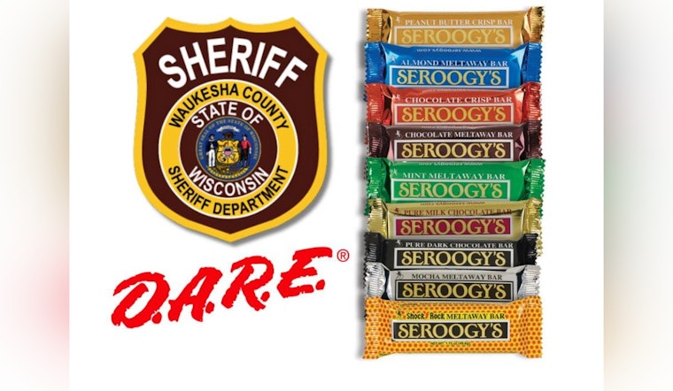 Waukesha County Sheriff Hosts Drug Take Back Day in Sussex with Seroogy’s Candy Fundraiser for D.A.R.E.