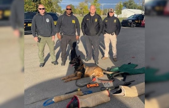 Wayne Township Family's Generous Donation Bolsters Butler County Sheriff's K-9 Team