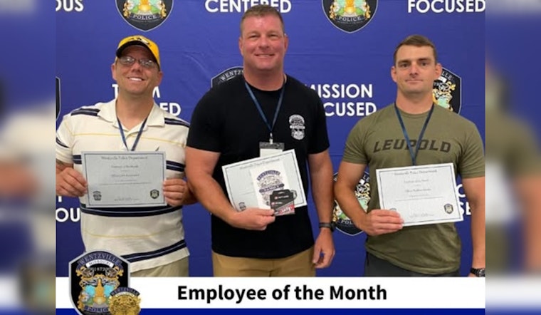 Wentzville Police Officers Honored for Upholding Park Safety, Proactive Policing Recognized in Missouri