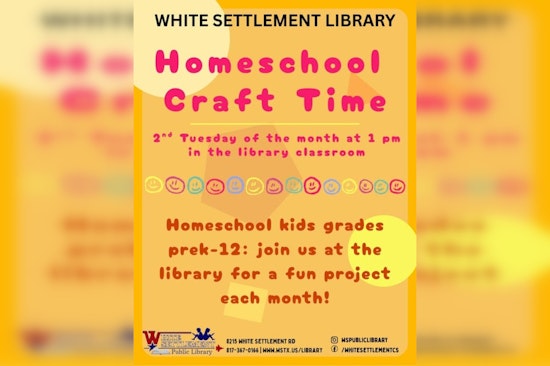 White Settlement Homeschoolers to Create Firefly Garden Jars at Community Craft Time Event