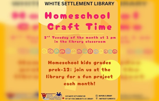 White Settlement Homeschoolers to Create Firefly Garden Jars at Community Craft Time Event