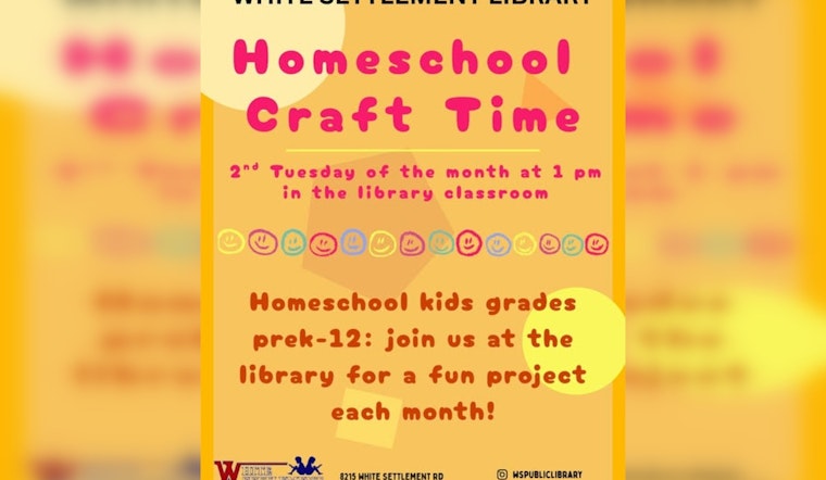 White Settlement Homeschoolers to Create Firefly Garden Jars at Community Craft Time Event