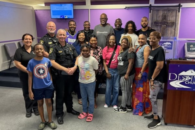 White Settlement Police and Destiny Church of DFW Foster Community Dialogue at Annual Faith and Blue Service