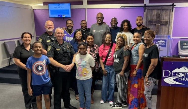 White Settlement Police and Destiny Church of DFW Foster Community Dialogue at Annual Faith and Blue Service