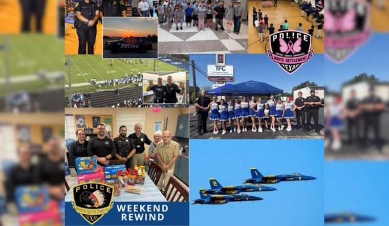 White Settlement Police Department Bolsters Community Ties Through Proactive Patrols, Civic Engagement, and Charitable Support