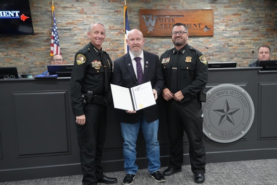 White Settlement Police Department Honors Breast Cancer Awareness Month with Specialty Badges and Patches