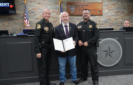 White Settlement Police Department Honors Breast Cancer Awareness Month with Specialty Badges and Patches