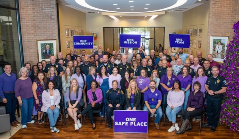 White Settlement Police Department Unites with Tarrant County Agencies to Honor Domestic Violence Survivors on #PurpleThursday