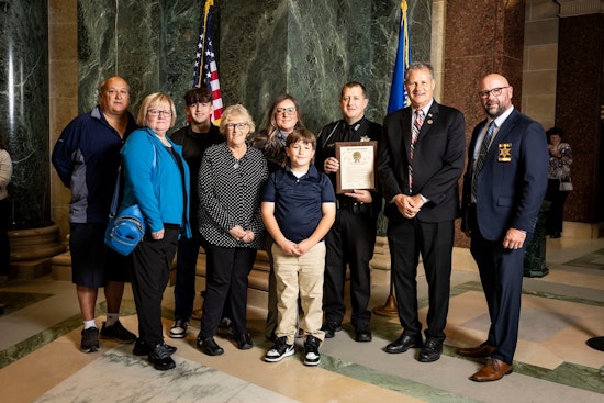 Wisconsin's 22nd Assembly District Honors Corporal Michael Schmidt as First Responder of the Year in Madison Ceremony