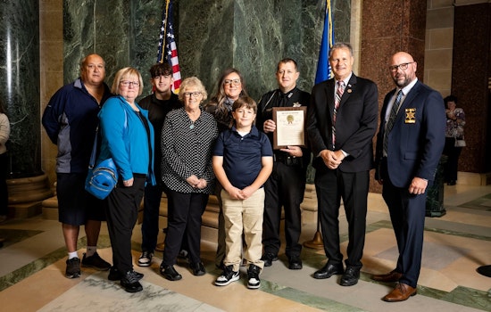 Wisconsin's 22nd Assembly District Honors Corporal Michael Schmidt as First Responder of the Year in Madison Ceremony