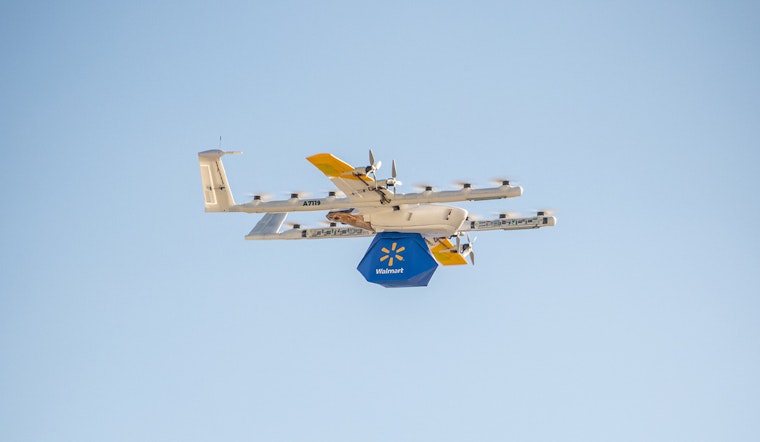Woodstock Launches Atlanta Metro's First Drone Delivery Service in Partnership with Walmart and Alphabet's Wing