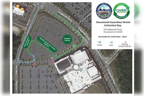 Woodstock to Host Household Hazardous Waste Recycling Event at City Church
