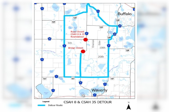 Wright County Announces Closure of Key Intersection for Roundabout Groundwork Starting October 20th