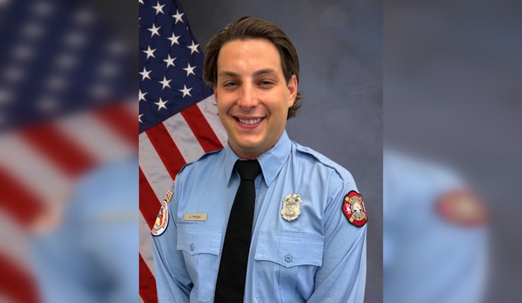 Zachary Tregoe Celebrated for Elevation to Firefighter Paramedic Role in St. Petersburg After Extensive Training