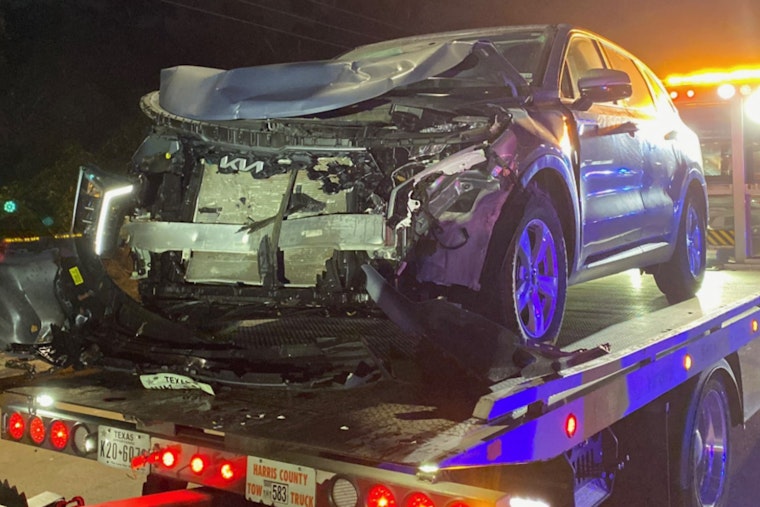 2 Suspected Drunk Drivers Smash Into Harris County Cop Cruisers In Humble