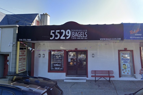 200 Firefighters Battle Blaze at Franklin Square Bagel Shop as Adjacent Ice Shop Sustains Damage
