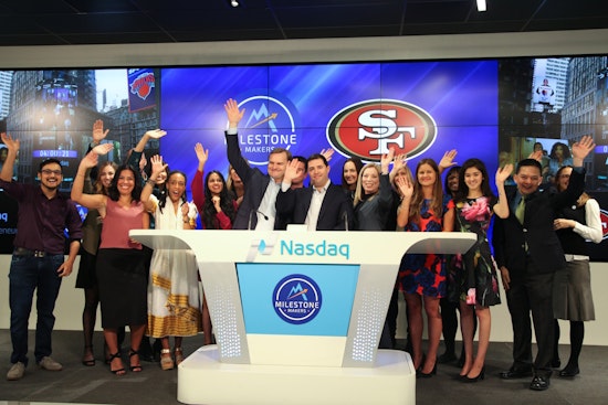 49ers, Goodell And Bay Area Hosts Ring Nasdaq Closing Bell in Countdown to Super Bowl LX