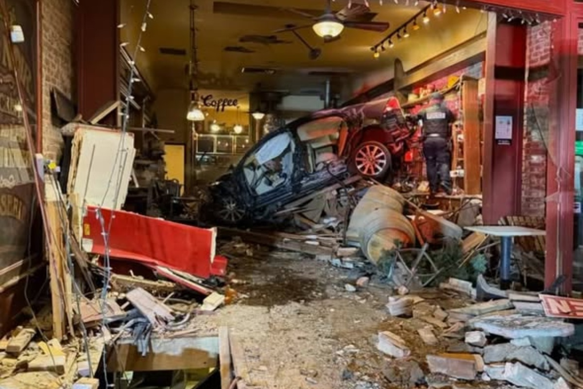 90-Year-Old Man Seriously Injured After Crashing into Los Gatos Coffee