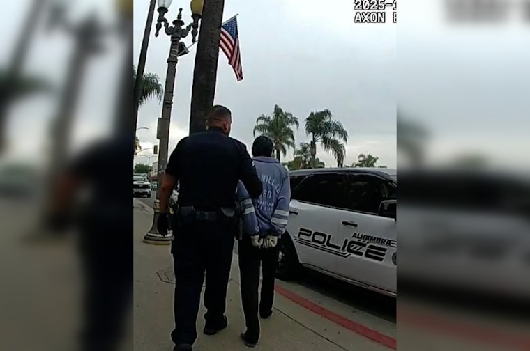 Alhambra Police Nab Suspected Car Burglar With Outstanding Warrants on Almansor St.